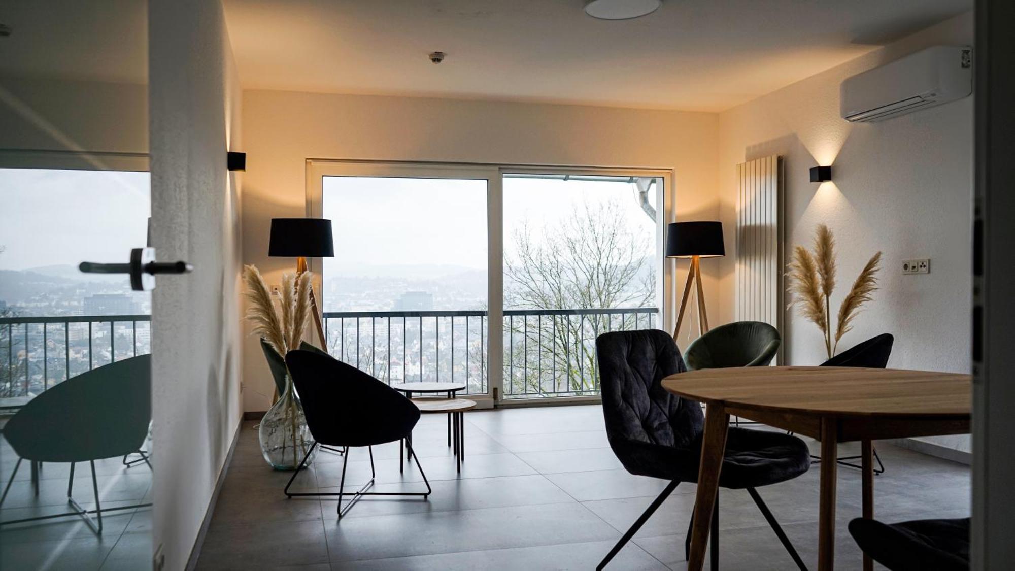 Si-View Doppelzimmer Siegen Zimmer 15 - Hotel ภายนอก รูปภาพ